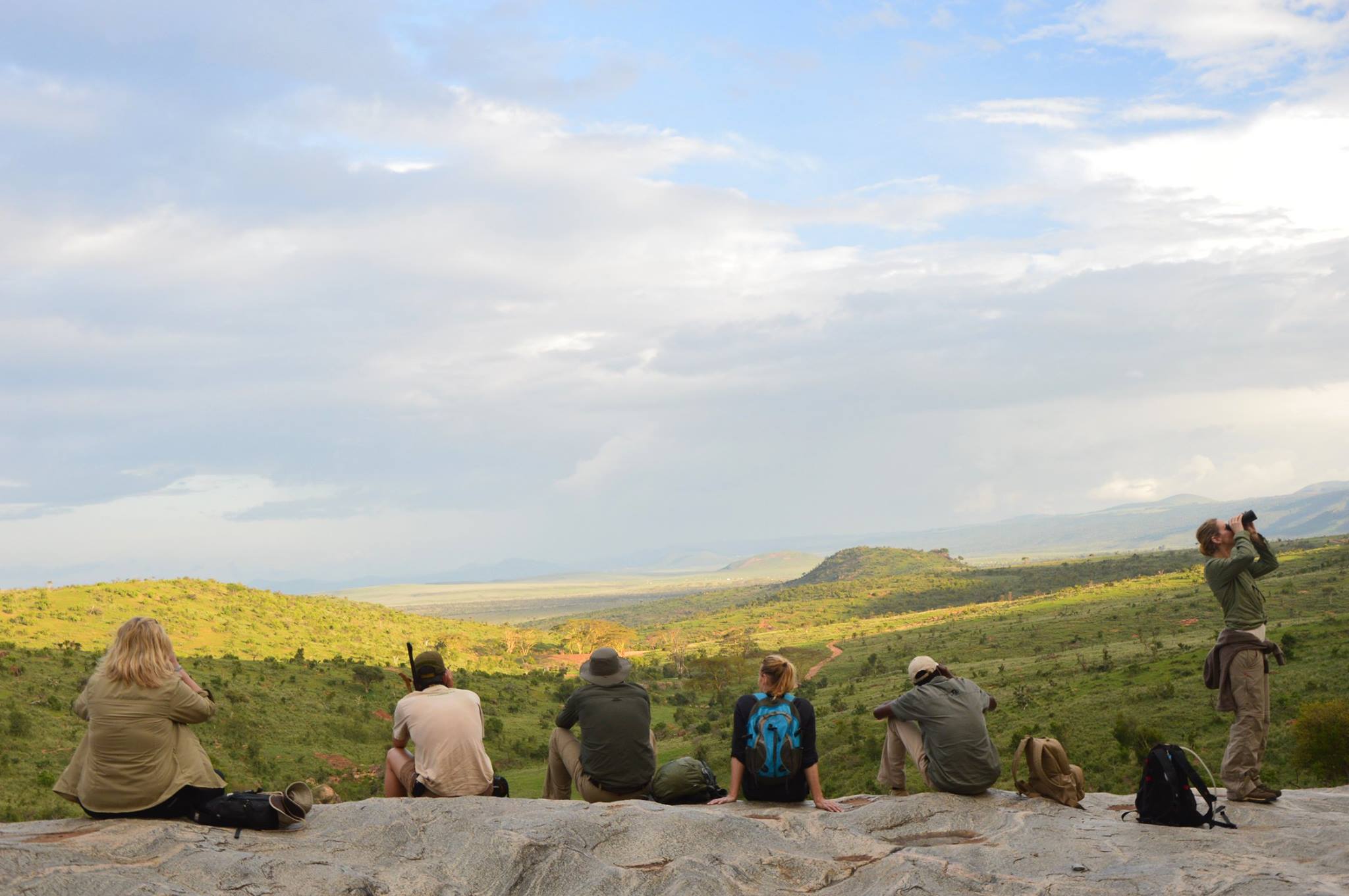 Endless views in Kenya on a walking safari