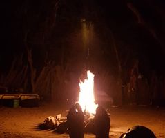 Sleeping under the stars in Botswana